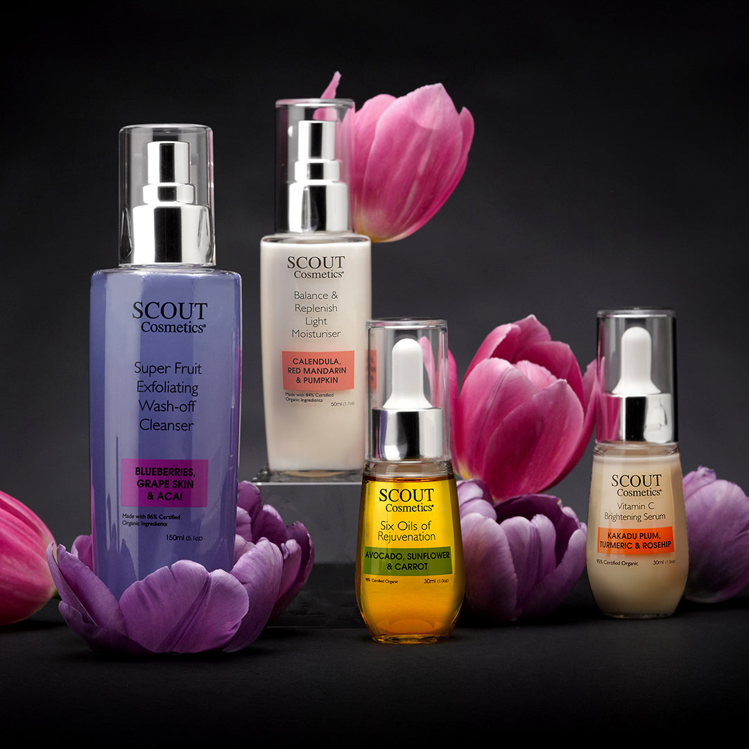 SCOUT Organic Active Beauty - Easy Skincare Routine for the Summer Months