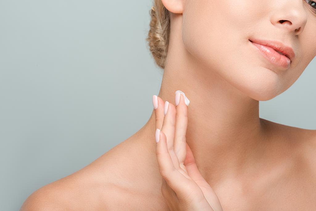 Girl with sensitive skin and Rosacea
