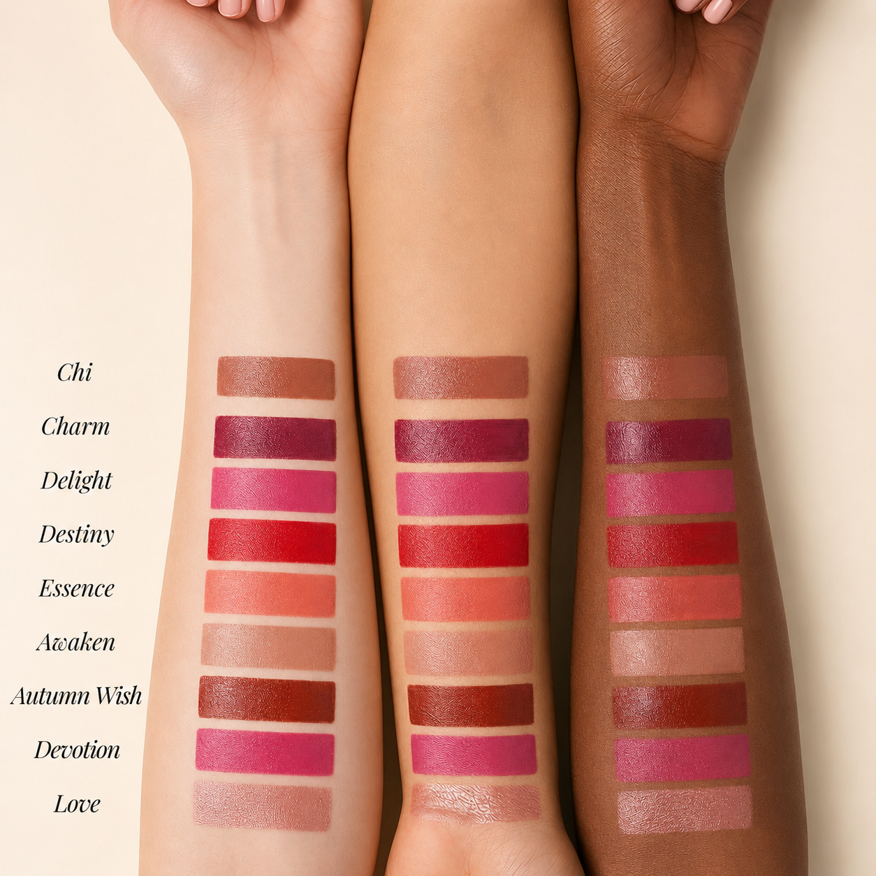 Pure Colour Lipstick with Camellia, Jojoba, Damask Rose & Shea Butter