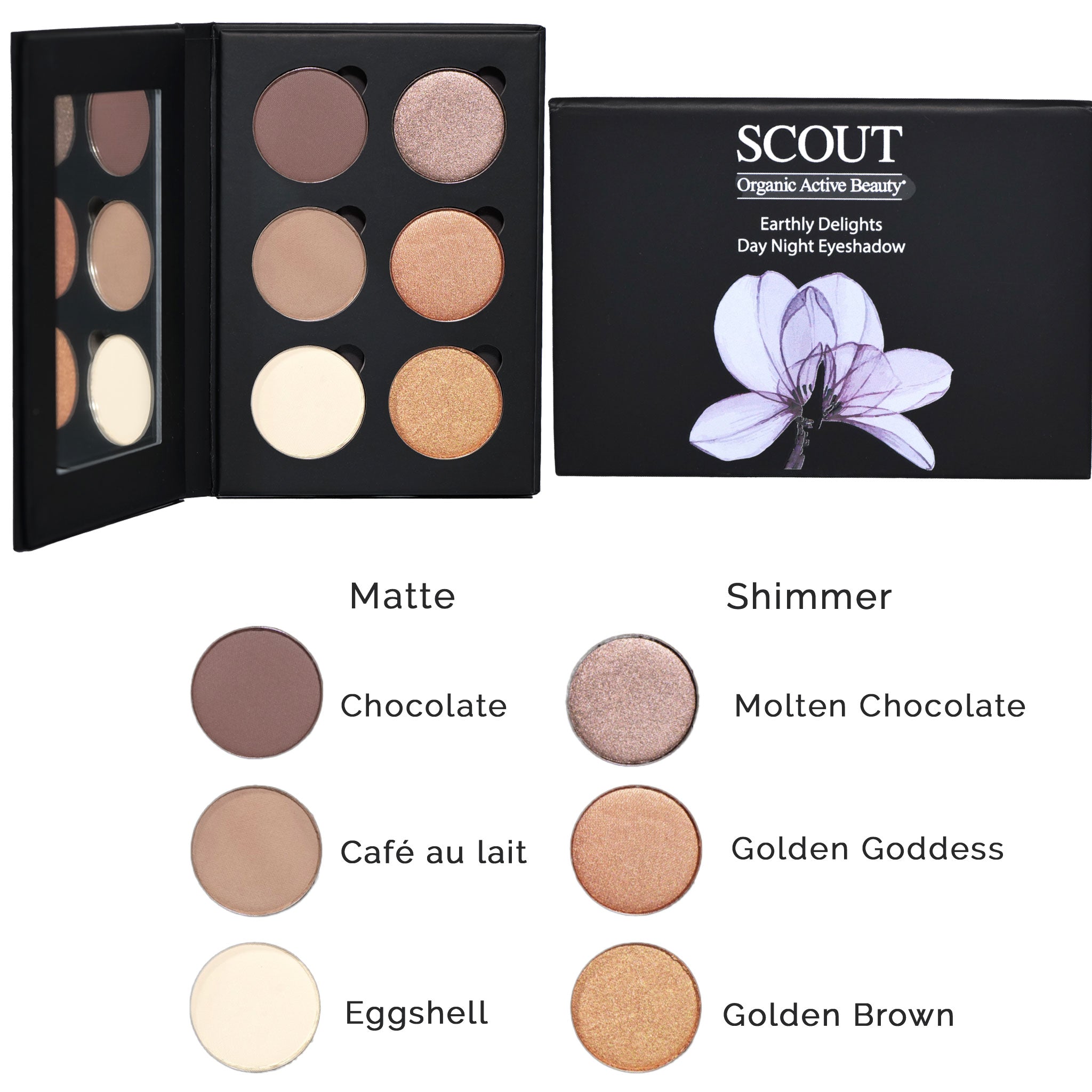 Day & Night Eye Shadow Palette