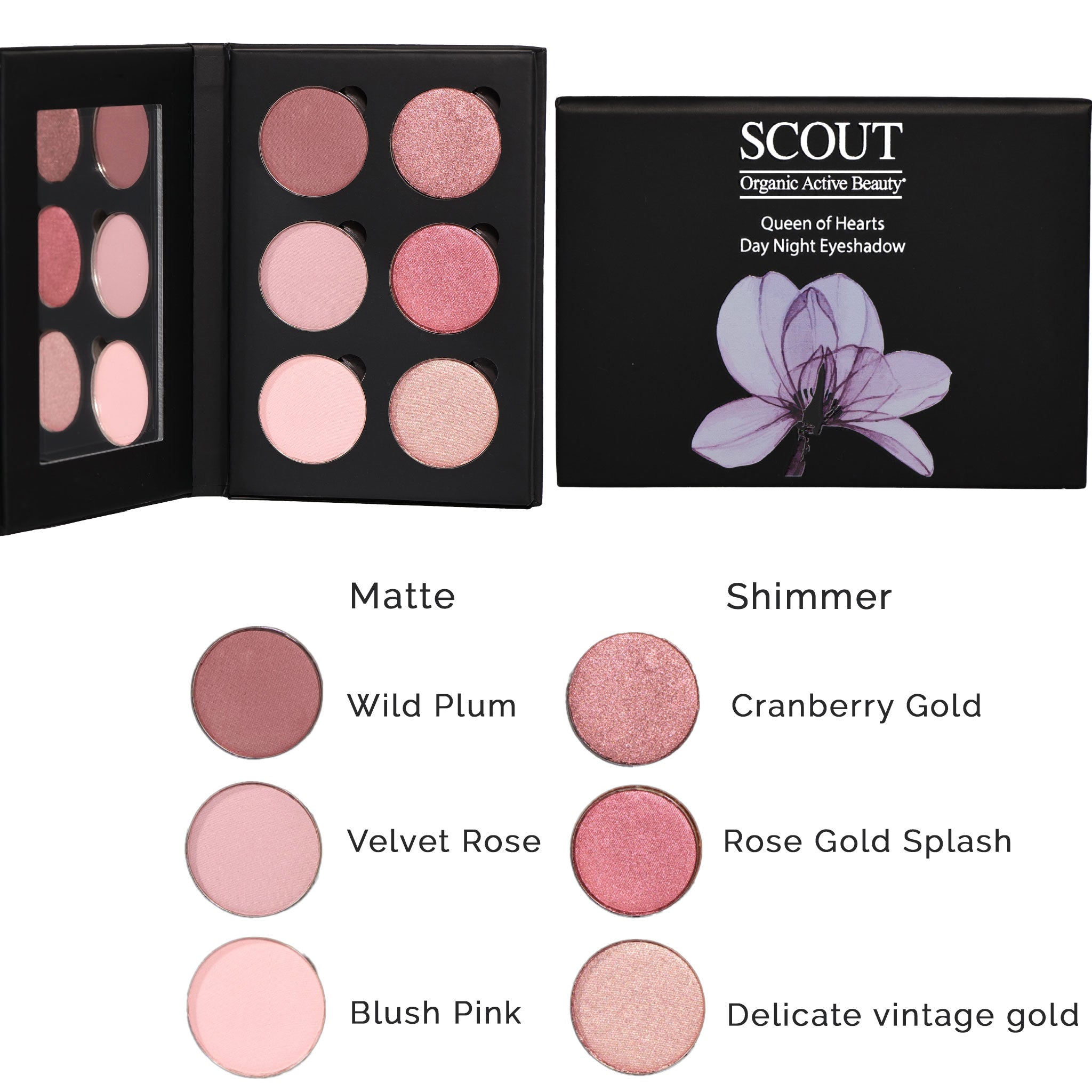 Day & Night Eye Shadow Palette