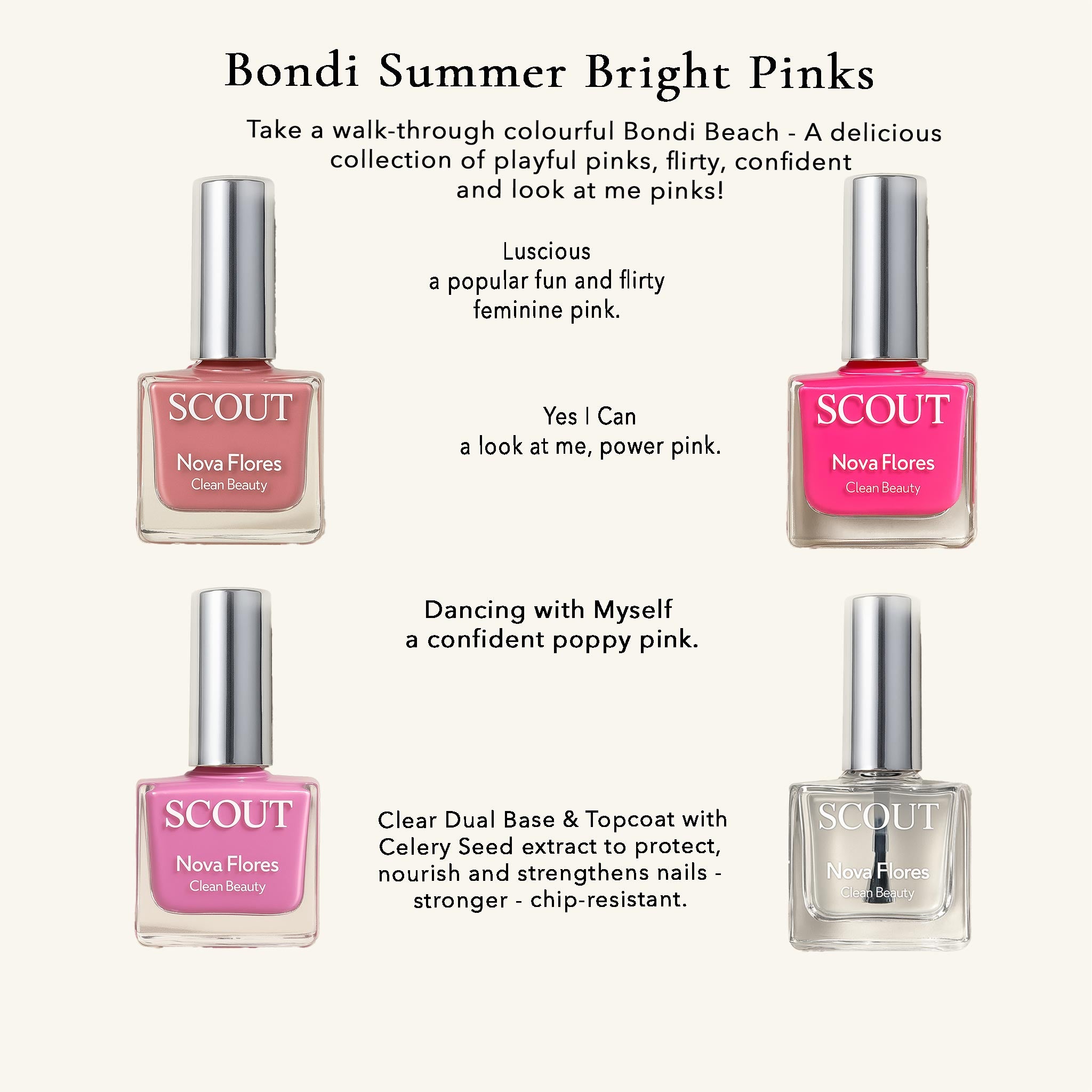 Bondi Summer Bright Pinks