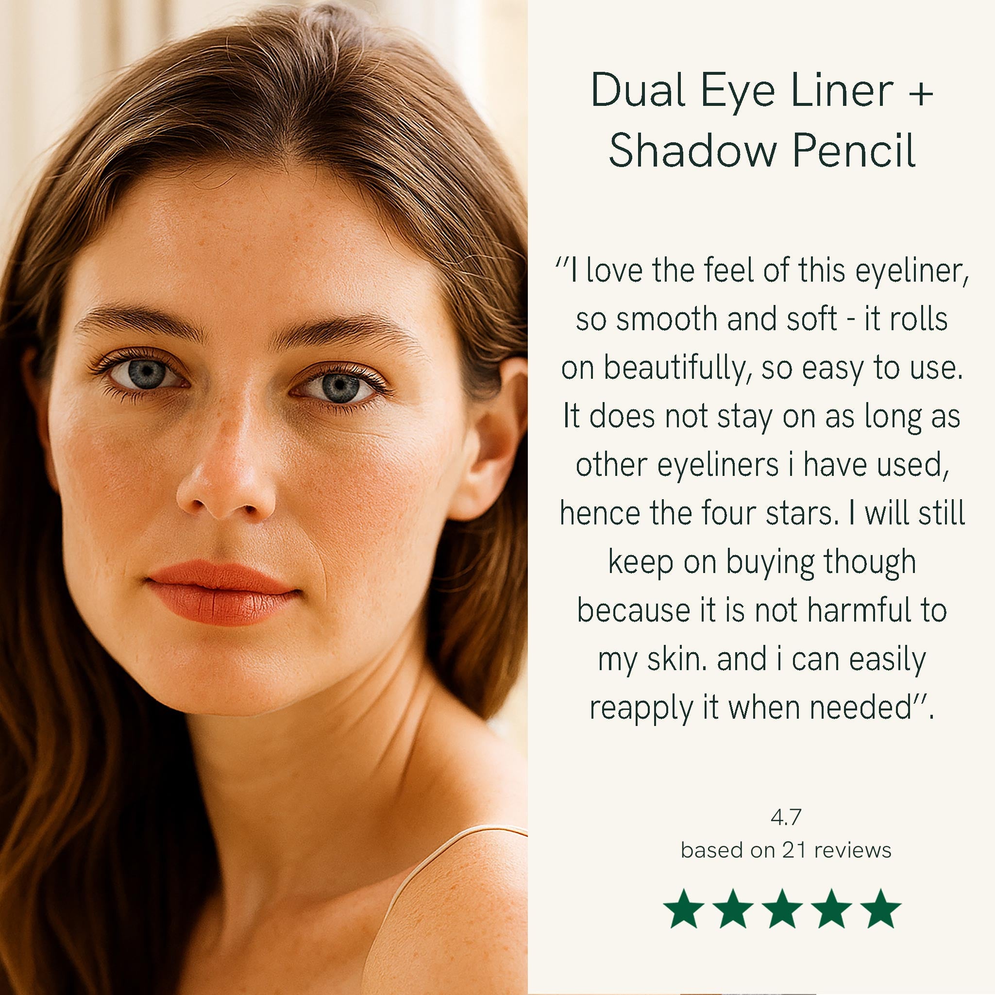 Dual Eye Liner + Shadow Pencil - A Clever 2 in 1