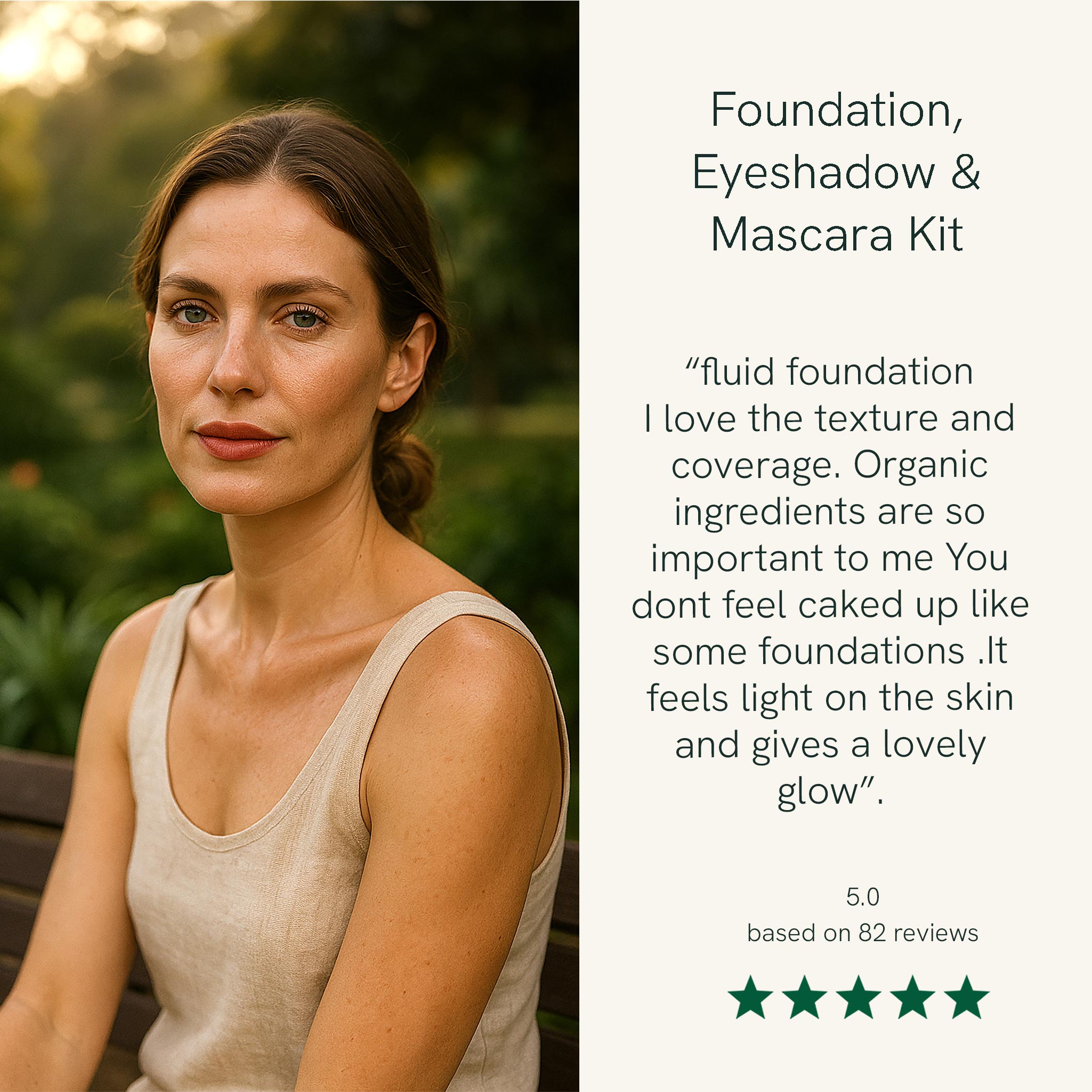 Foundation, Eyeshadow & Mascara Kit