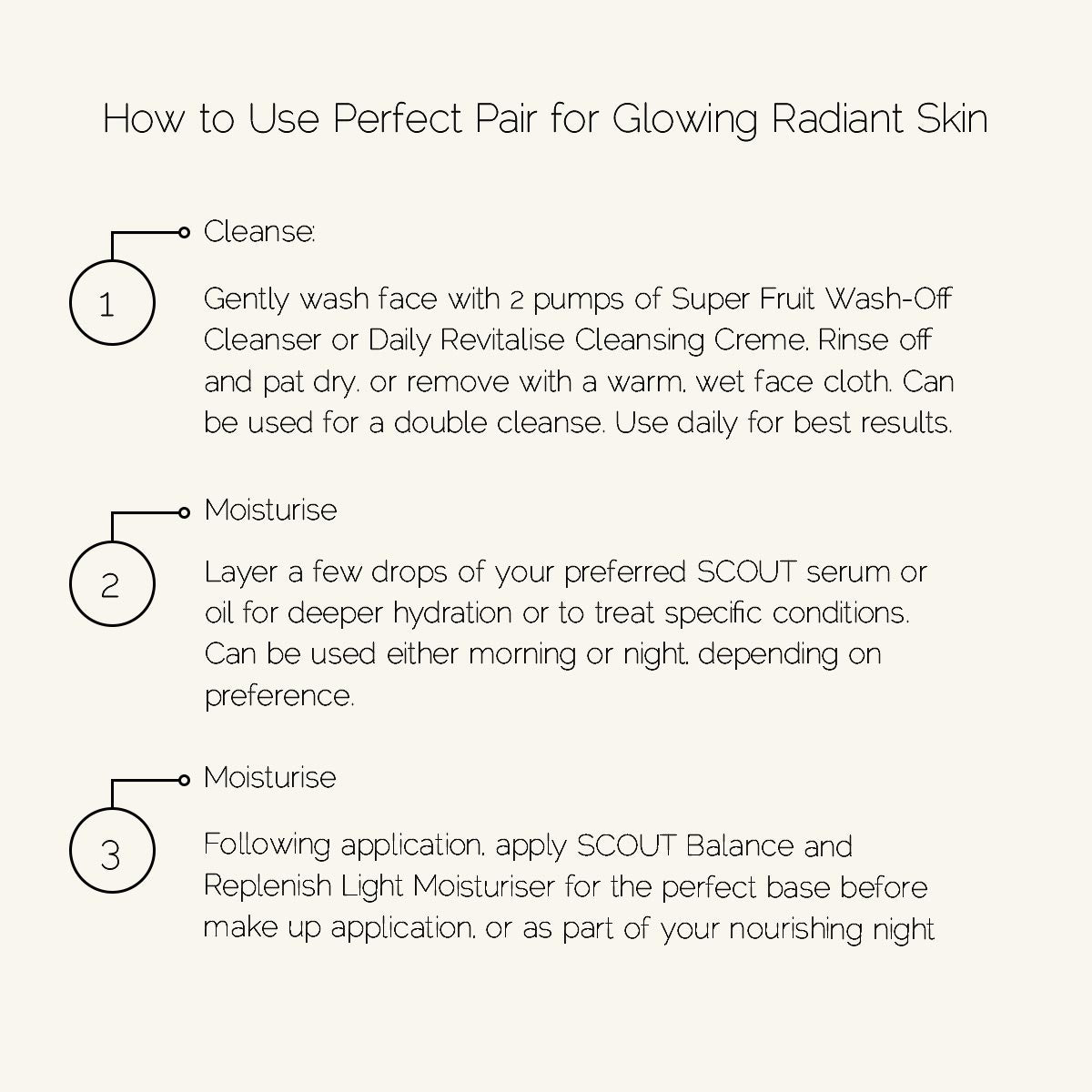 Perfect Pair for Glowing Radiant Skin