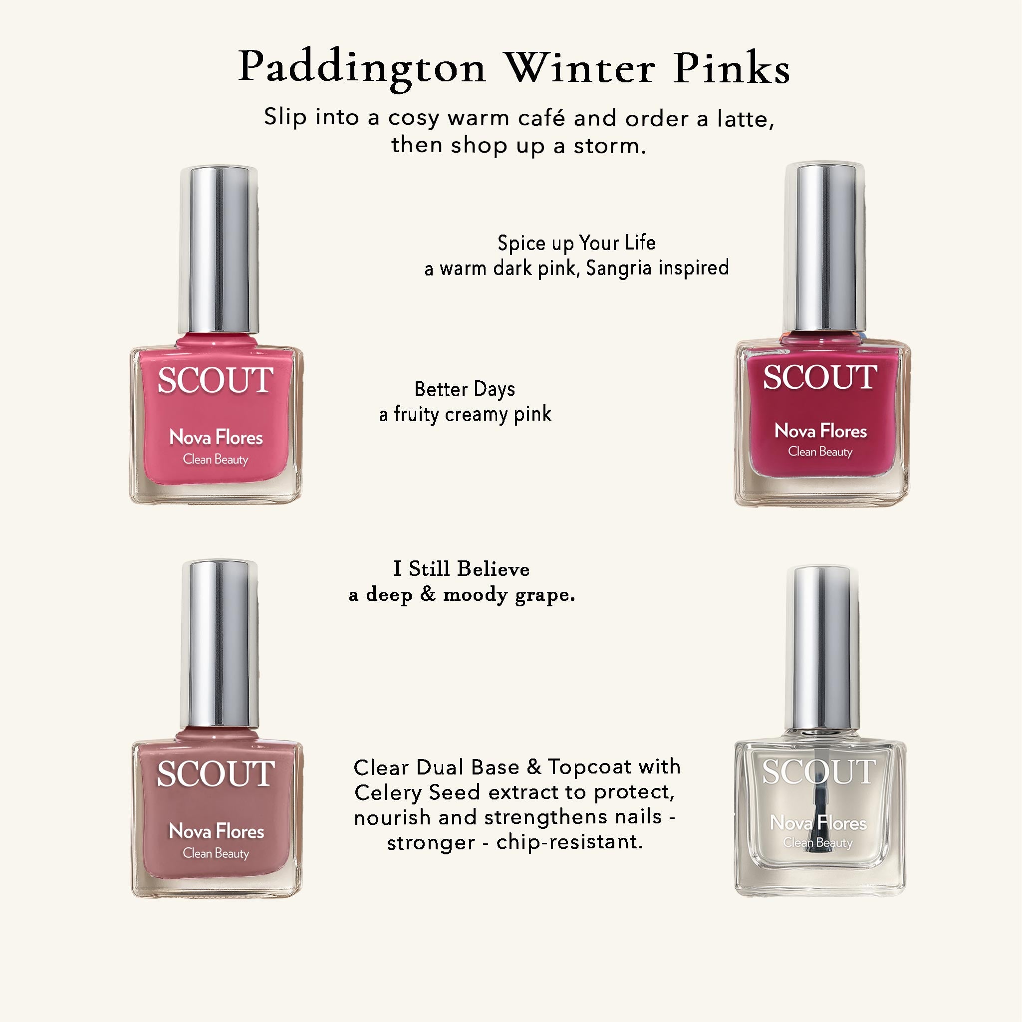 Paddington Winter Pinks