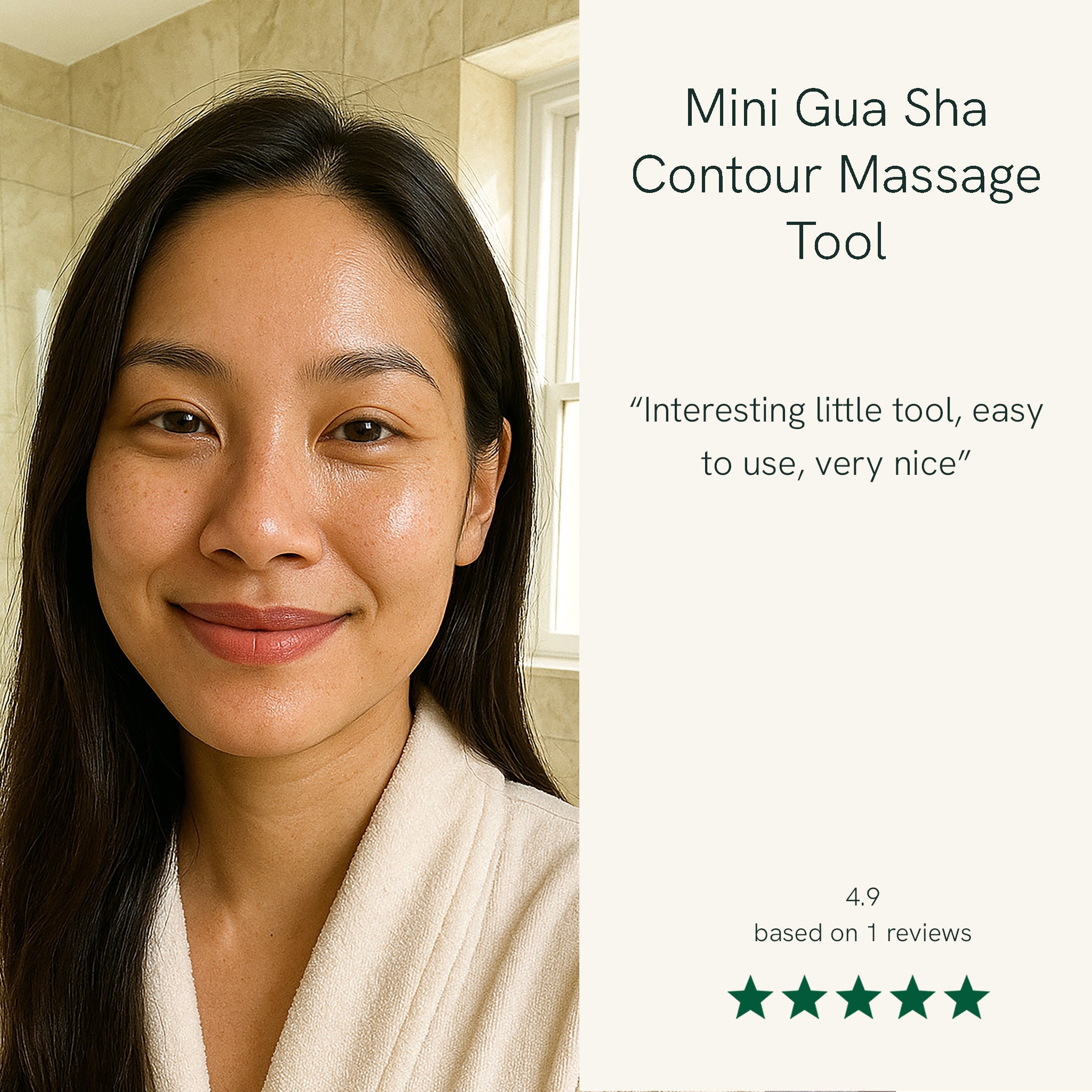 Mini Gua Sha Contour Massage Tool