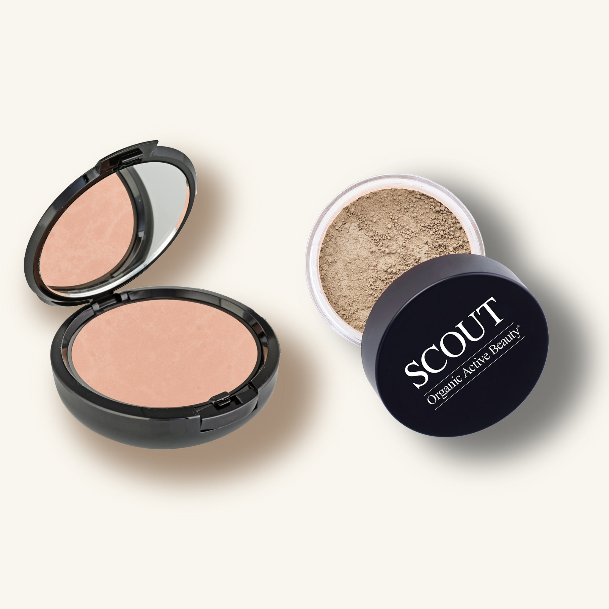 Creme & Powder Foundation Set for Dry & Normal Skin