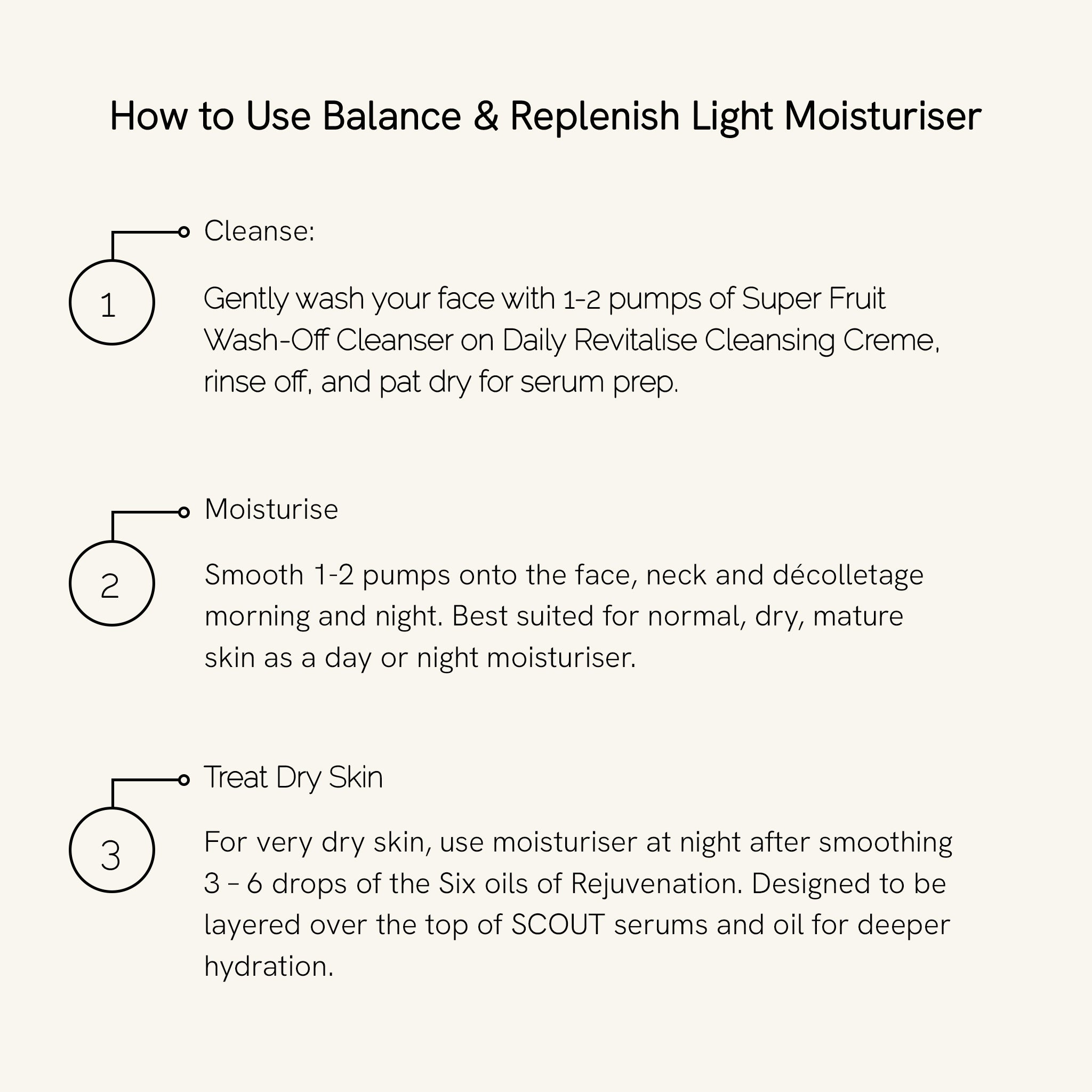 Balance & Replenish Light Moisturiser with Calendula, Red Mandarin & Pumpkin