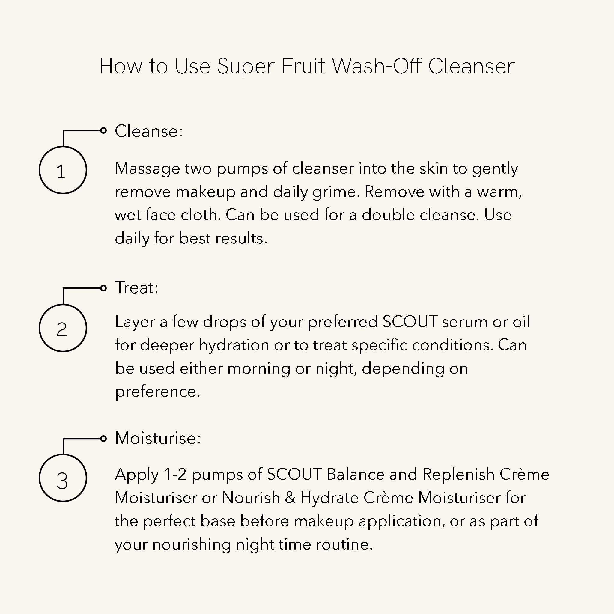 Exfoliating Cleanser with Acai and Blueberries