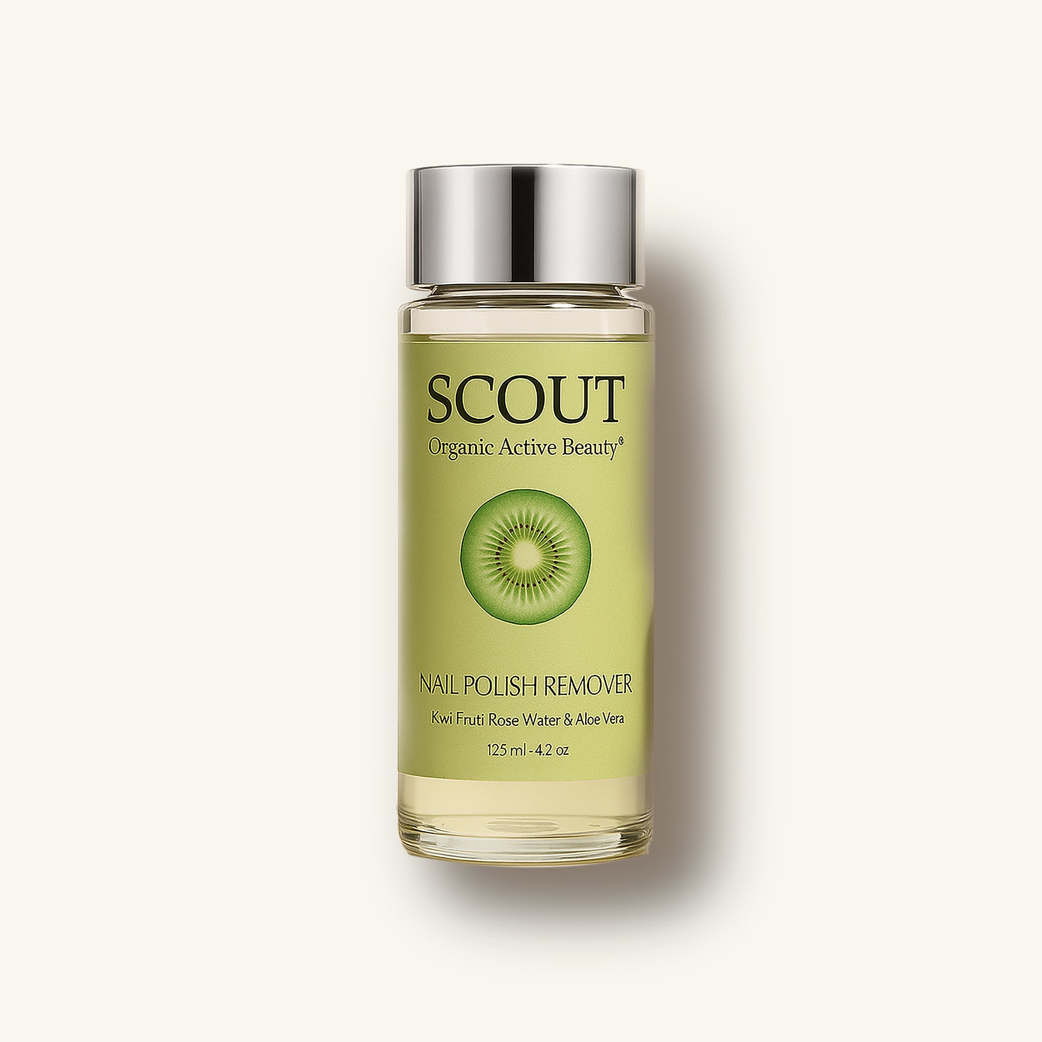 Nail Polish Remover with Kiwi Fruit, Rose Water & Aloe Vera
