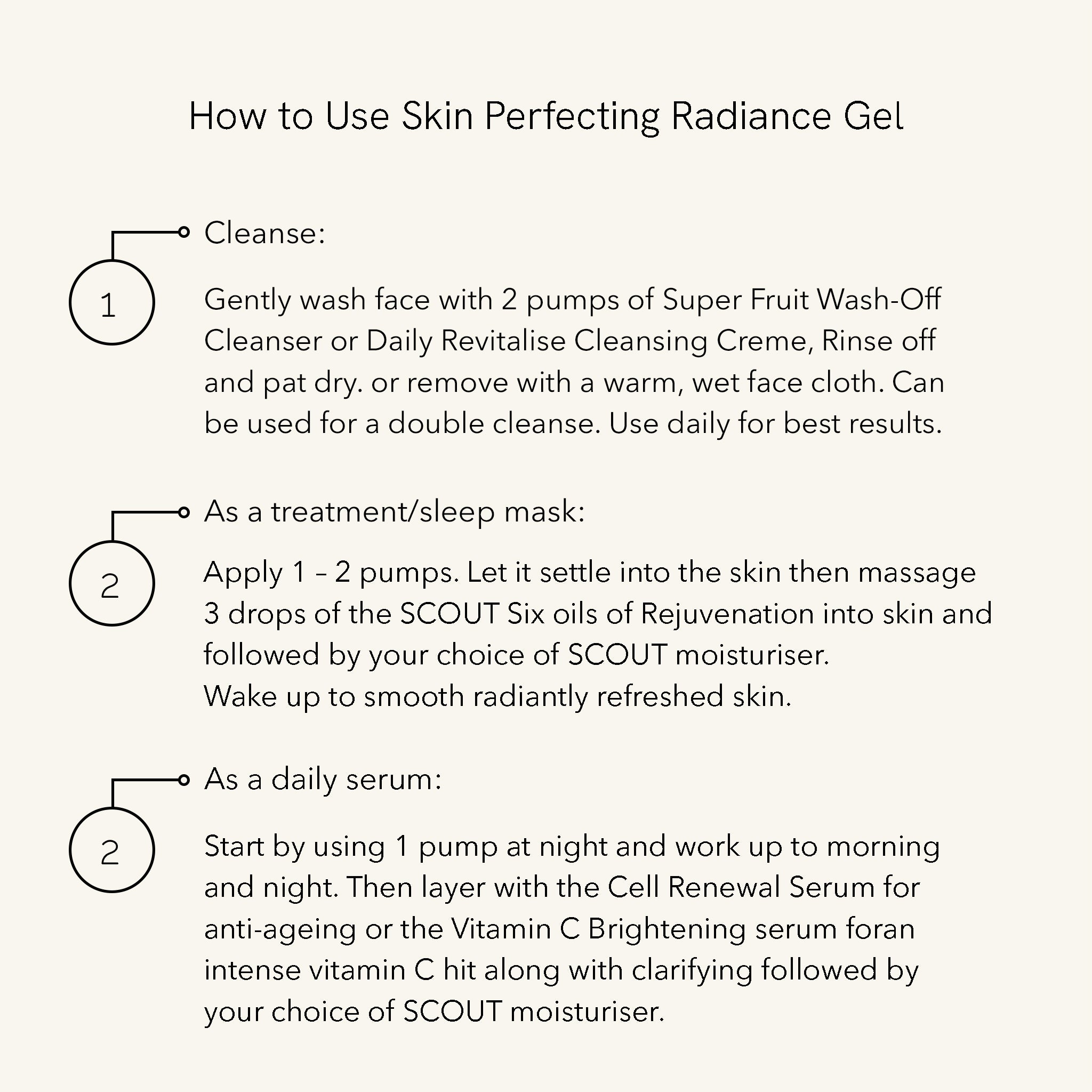 Vitamin C Skin Perfecting Radiance Gel