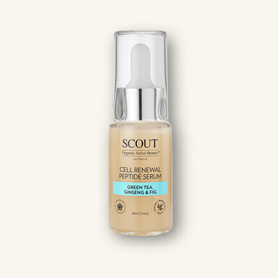 Cell Renewal Peptide Serum with Green Tea, Ginseng & Fig