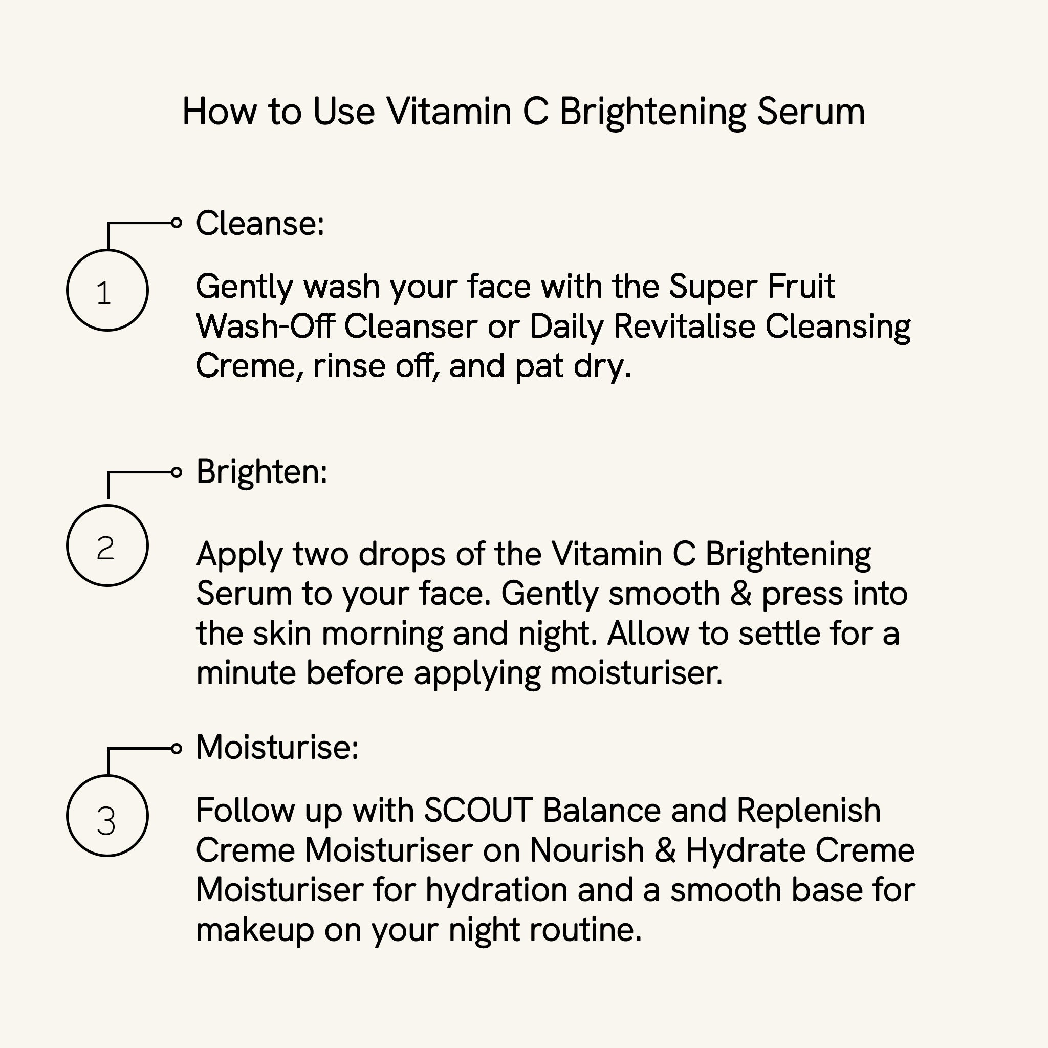 Vitamin C Brightening Serum with Kakadu Plum, Turmeric & Rosehip