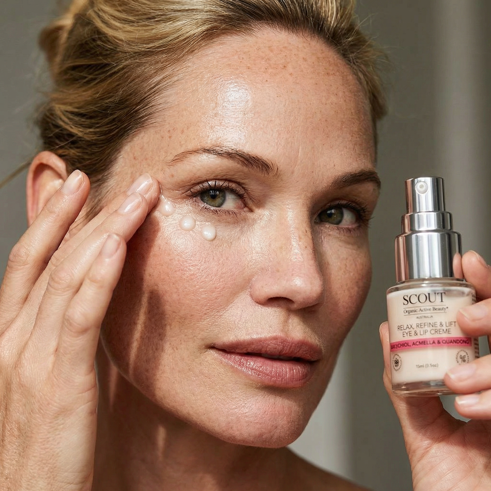 Relax + Refine + Lift Eye & Lip Crème with Quandong + Acmella + Bakuchiol