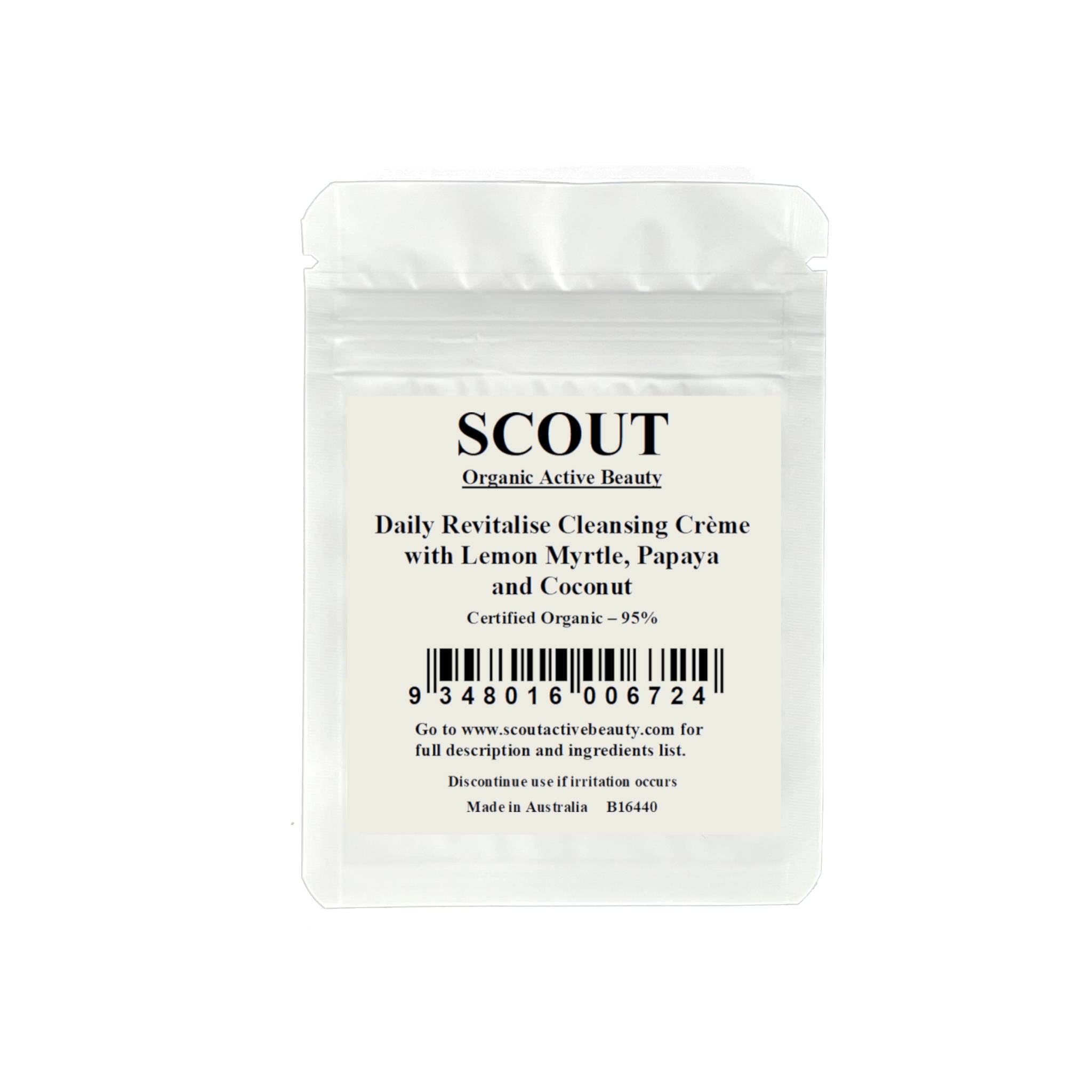 SCOUT Sample Sachet