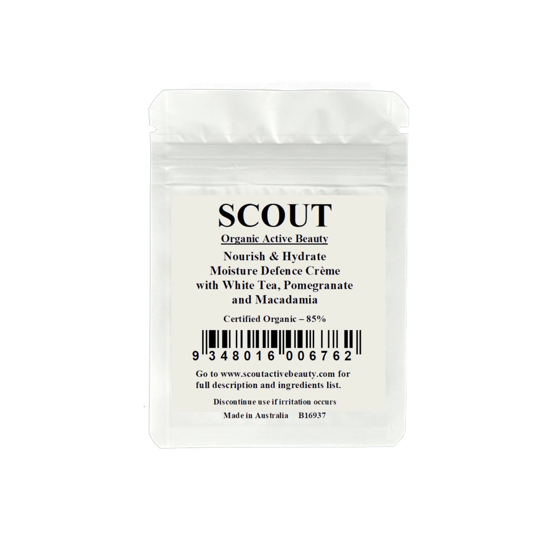 SCOUT Sample Sachet