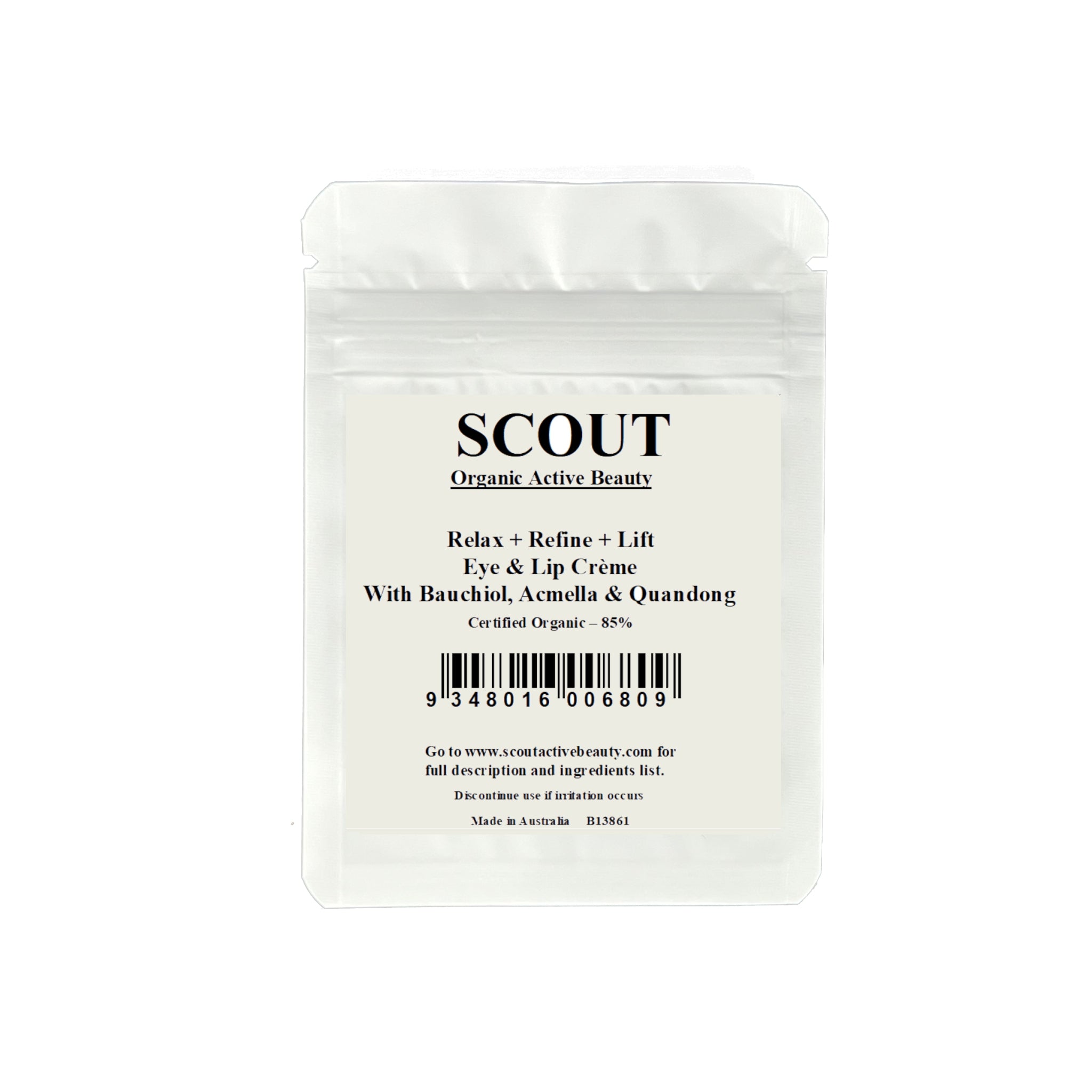SCOUT Sample Sachet