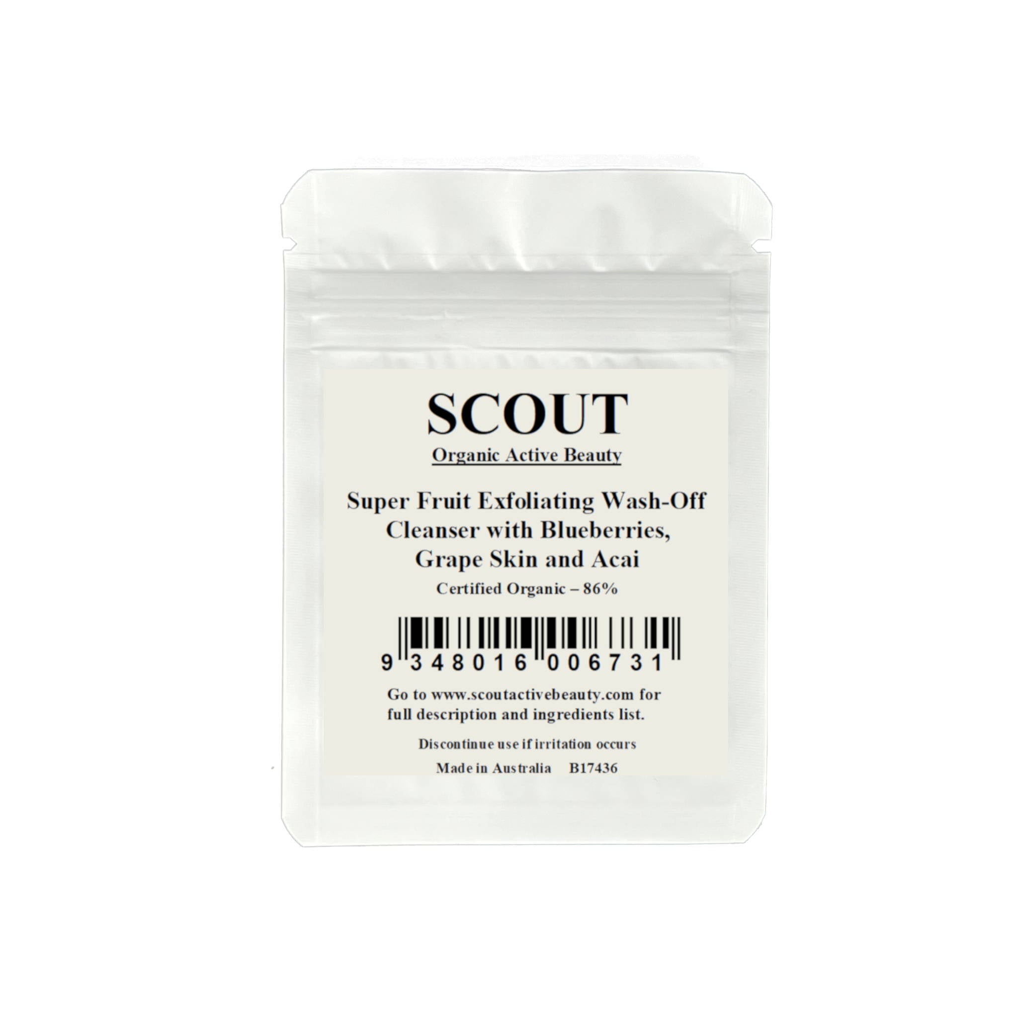 SCOUT Sample Sachet