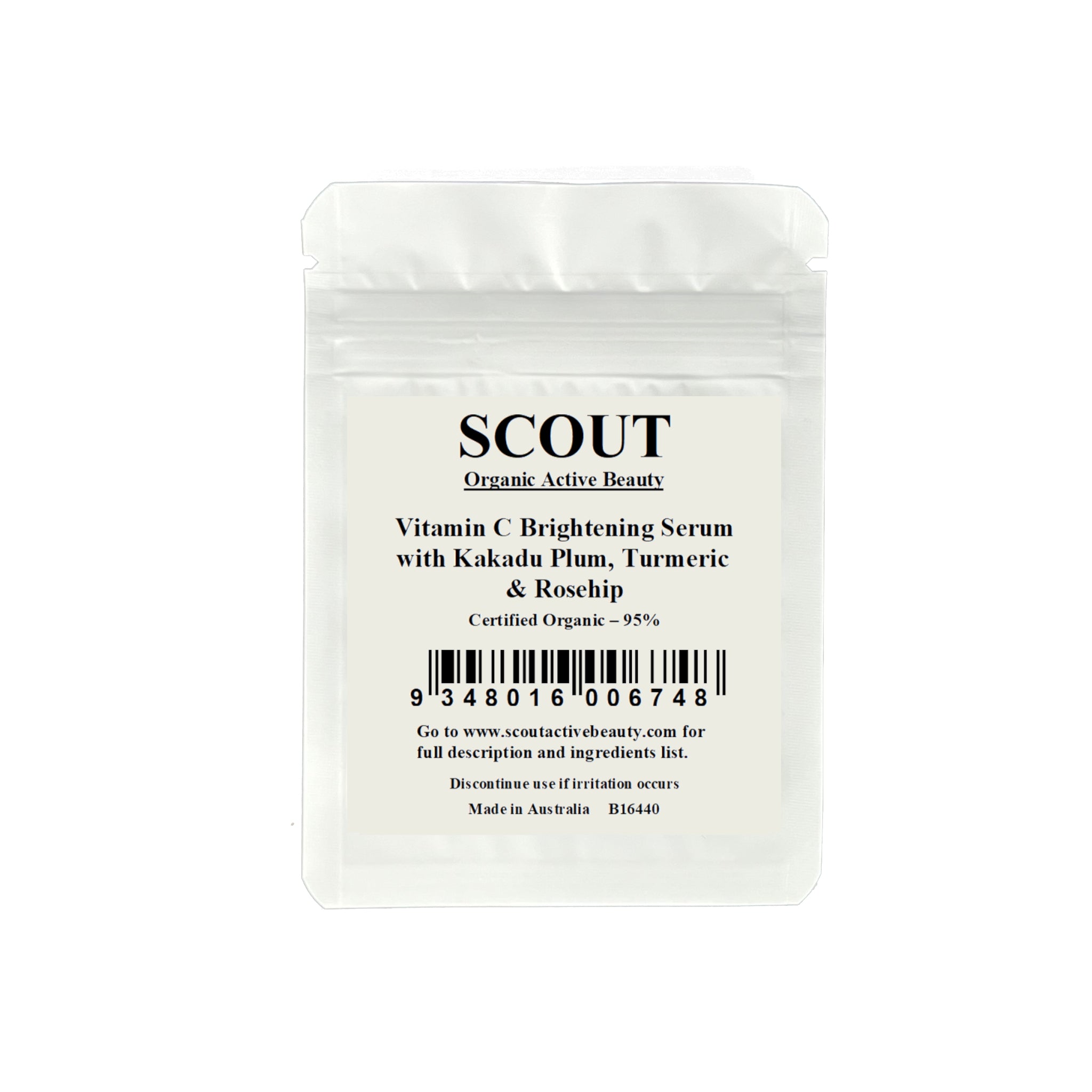 SCOUT Sample Sachet