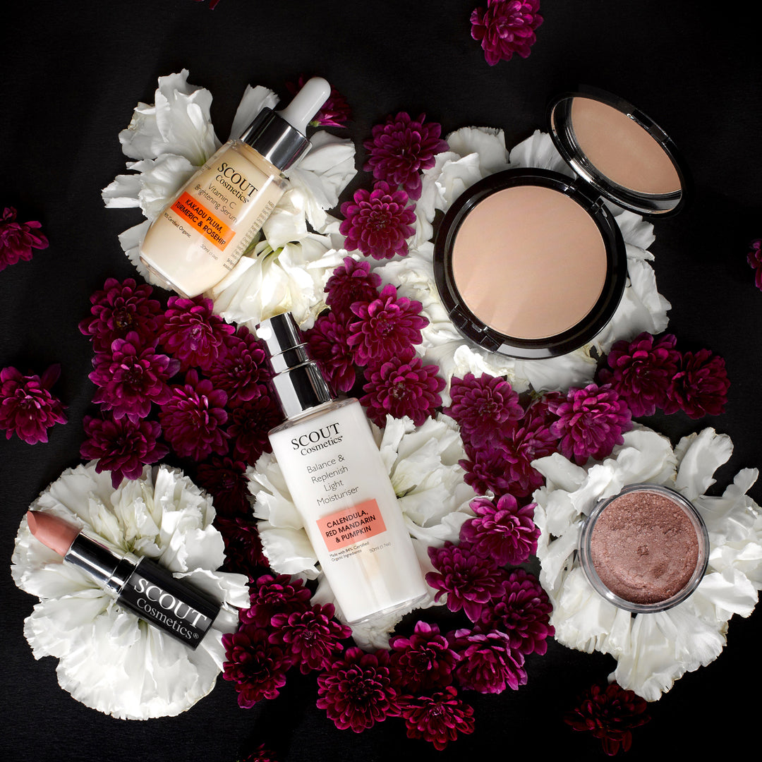 SCOUT Organic Active Beauty - Refresh Your Look with Peach Makeup in Just 4 Easy Steps