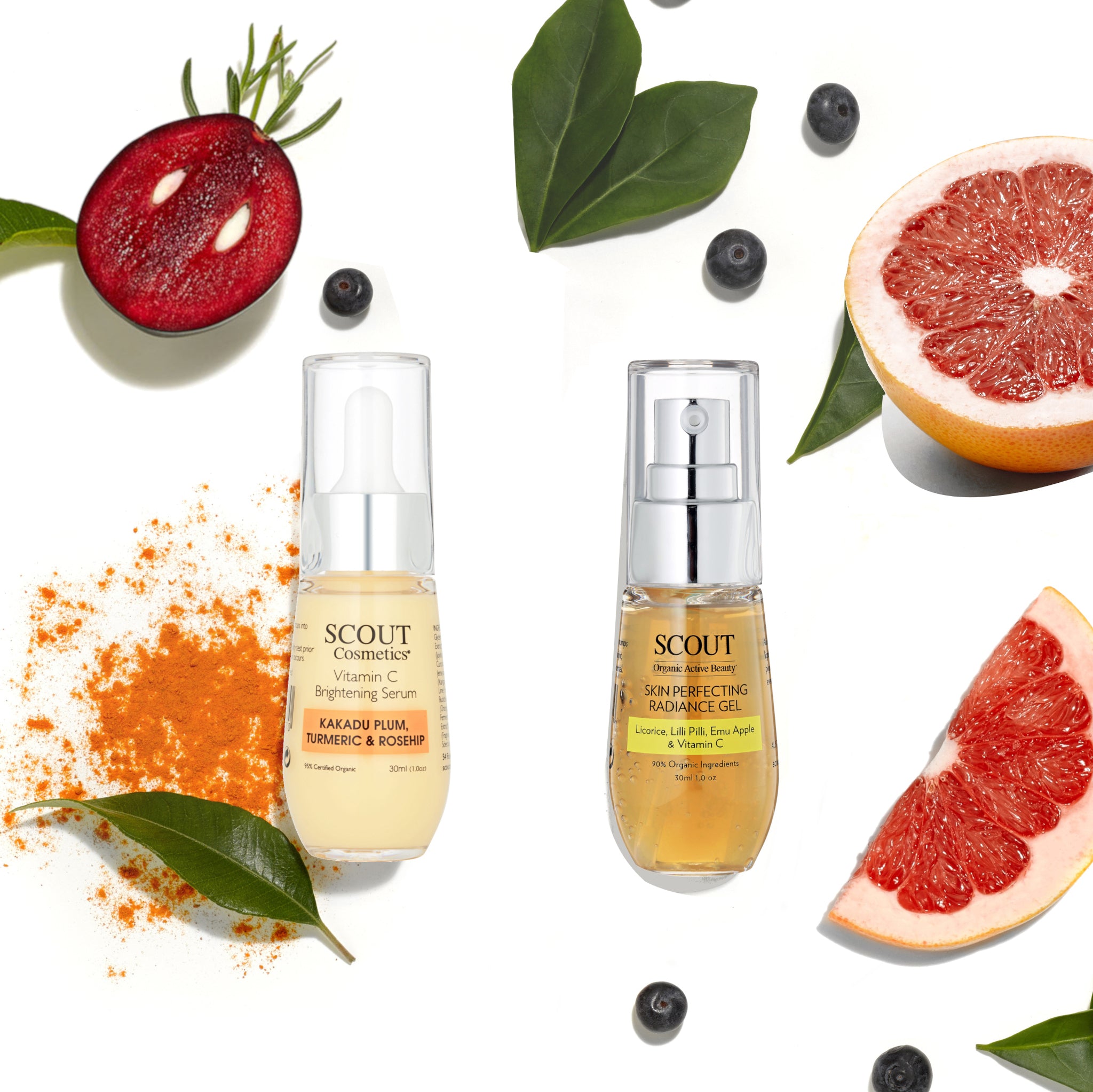 SCOUT Organic Active Beauty - Exciting New Skincare Kit: Vitamin C Treatment Kit