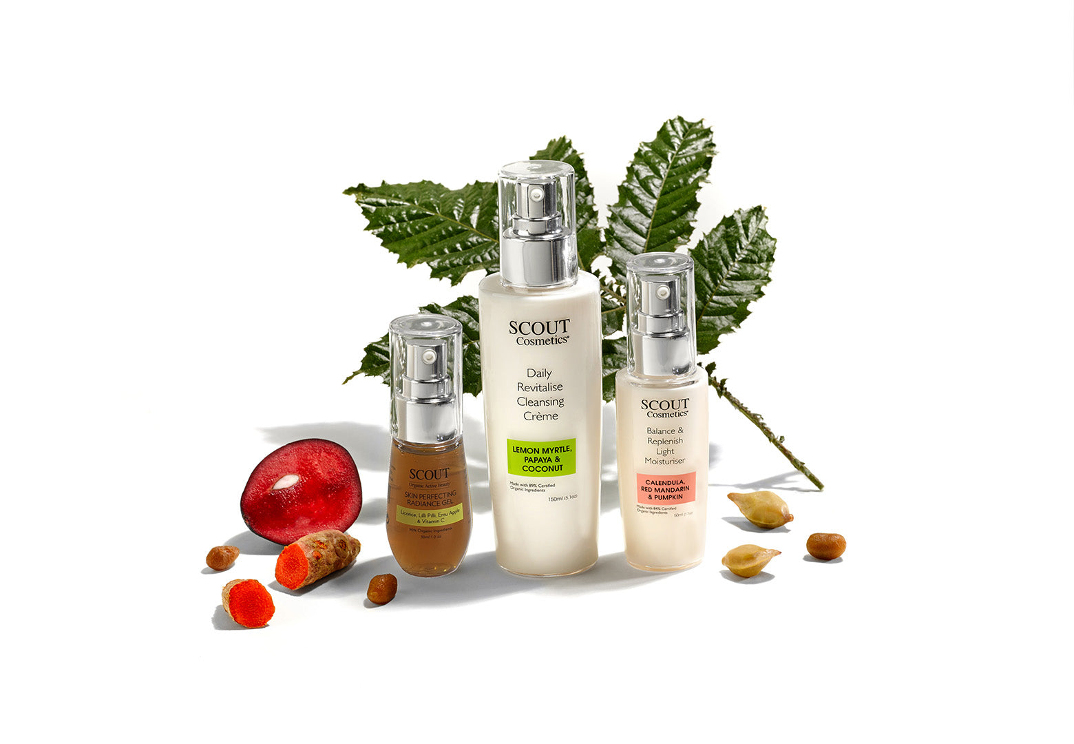 SCOUT certified organic skincare products
