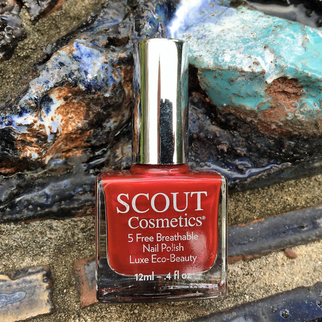 SCOUT Organic Active Beauty - Non-Toxic Nail Polish for Beautiful Summer Nails 