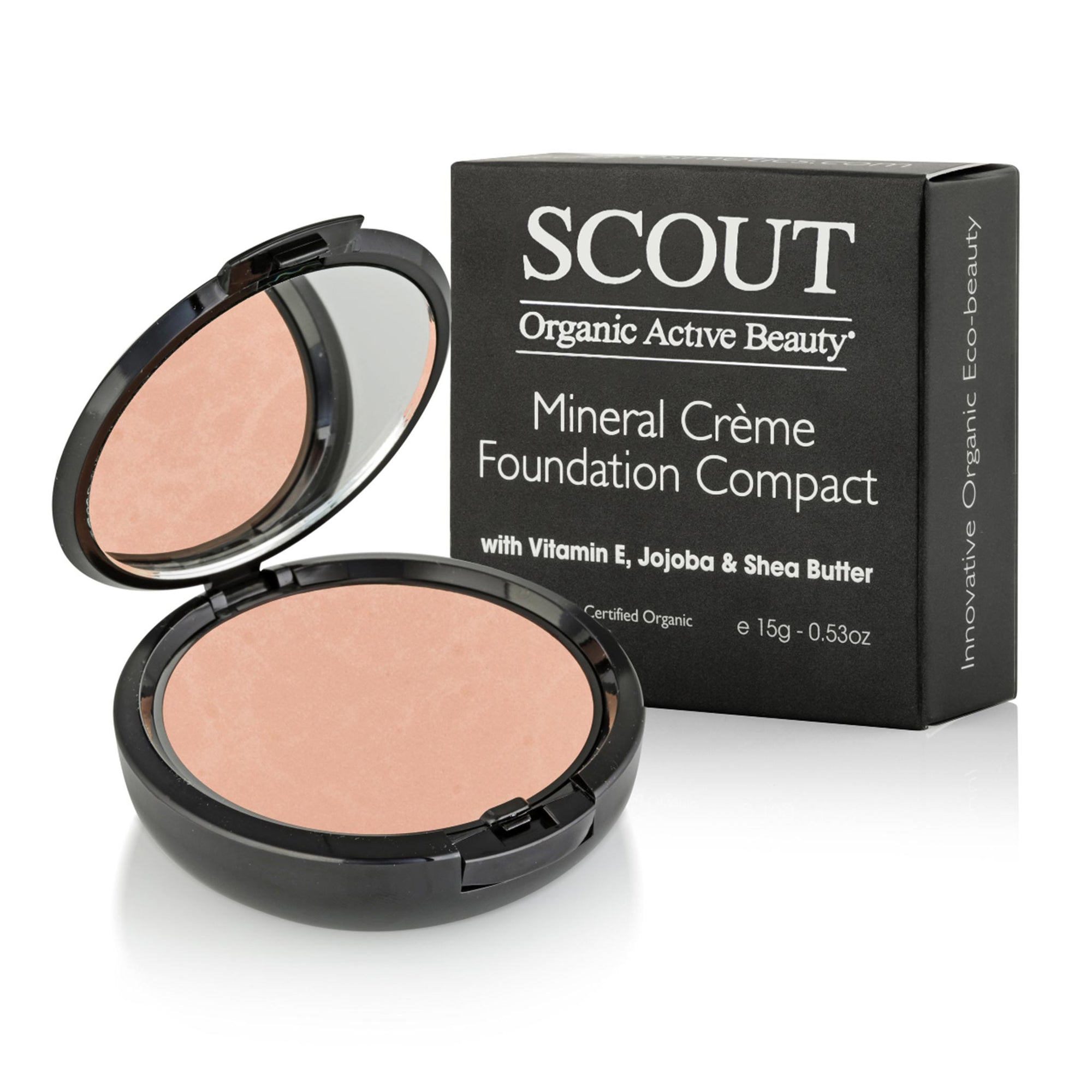 Hydrating Crème Compact Foundation with Vitamin E, Jojoba & Shea Butter ...