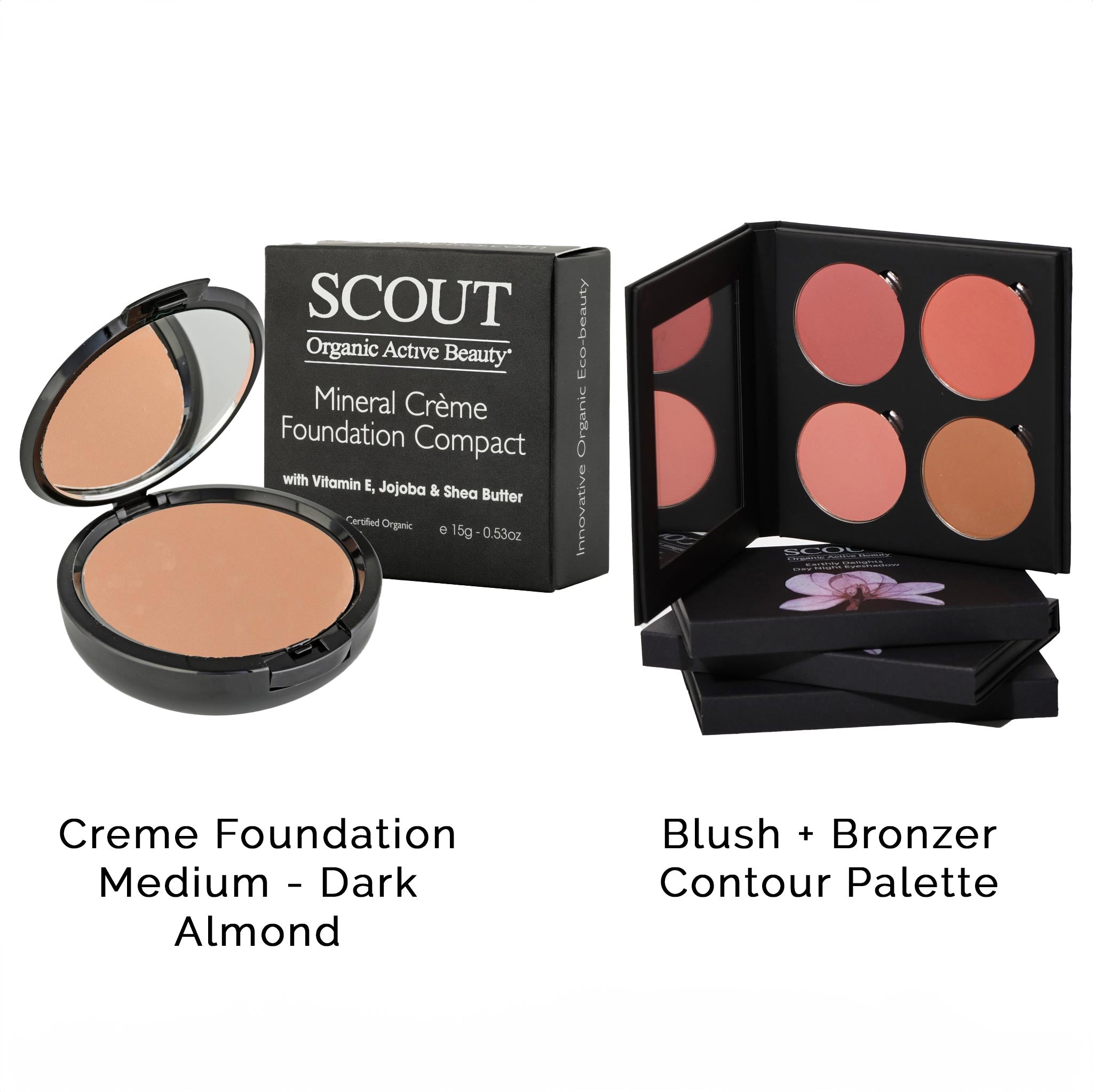 Foundation & Blush Bronzer Contour Set