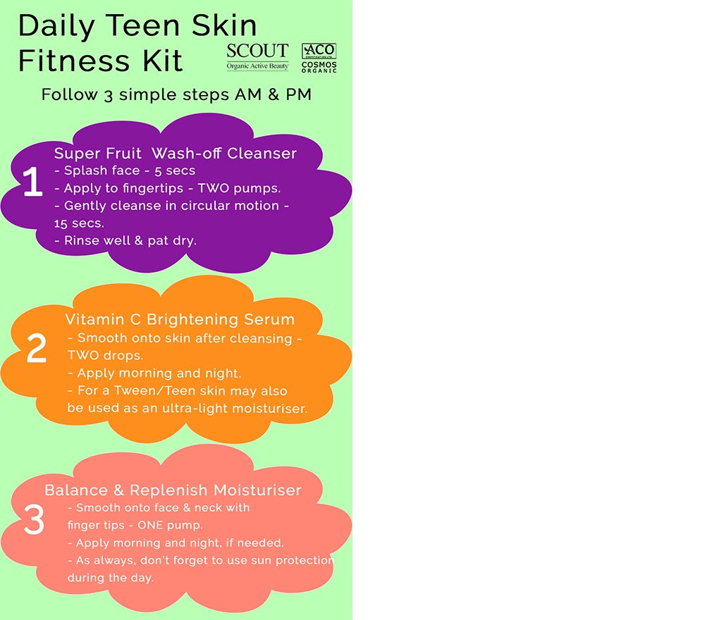 Daily Teen Skin Fitness Kit