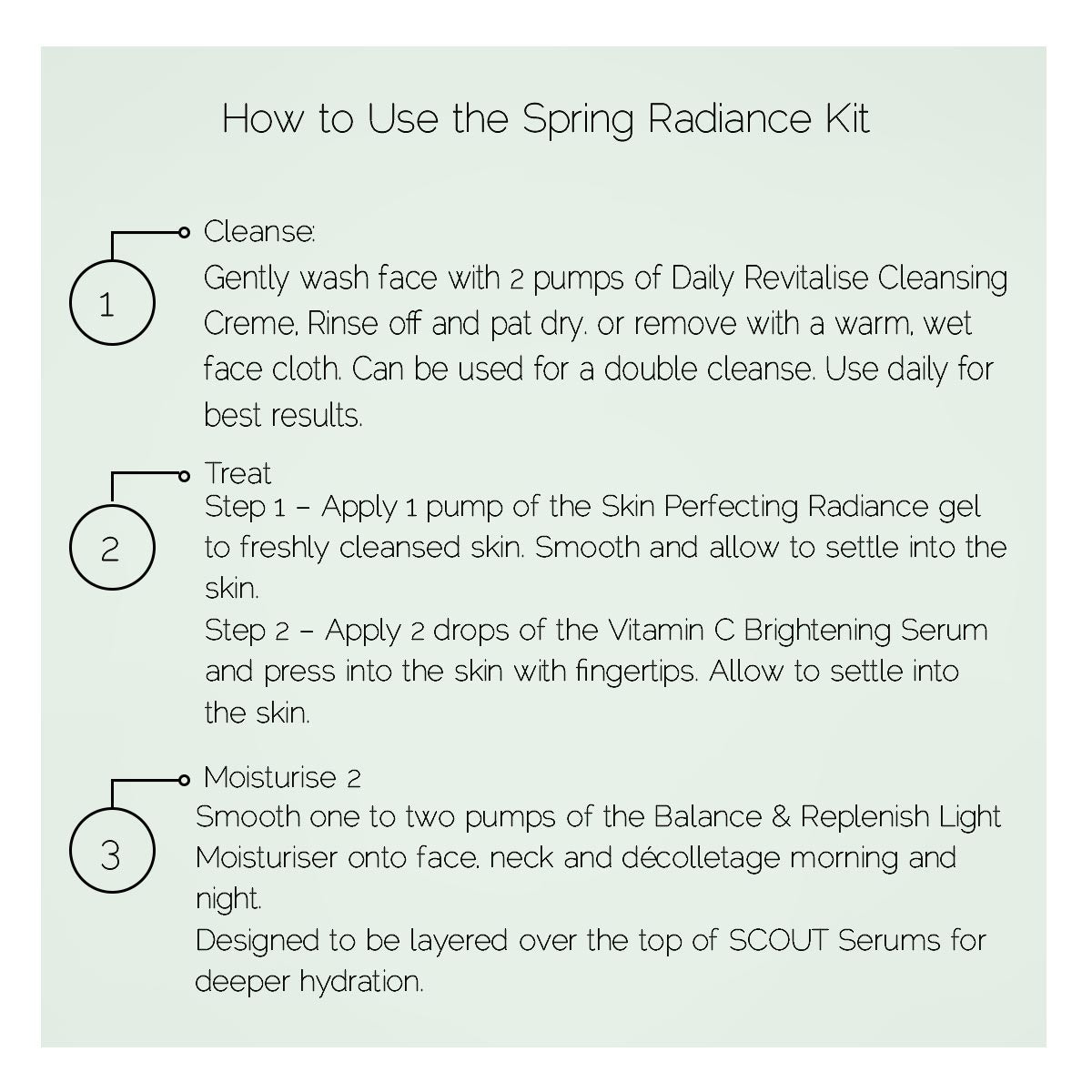 Spring Radiance Kit - SCOUT Organic Active Beauty Australia