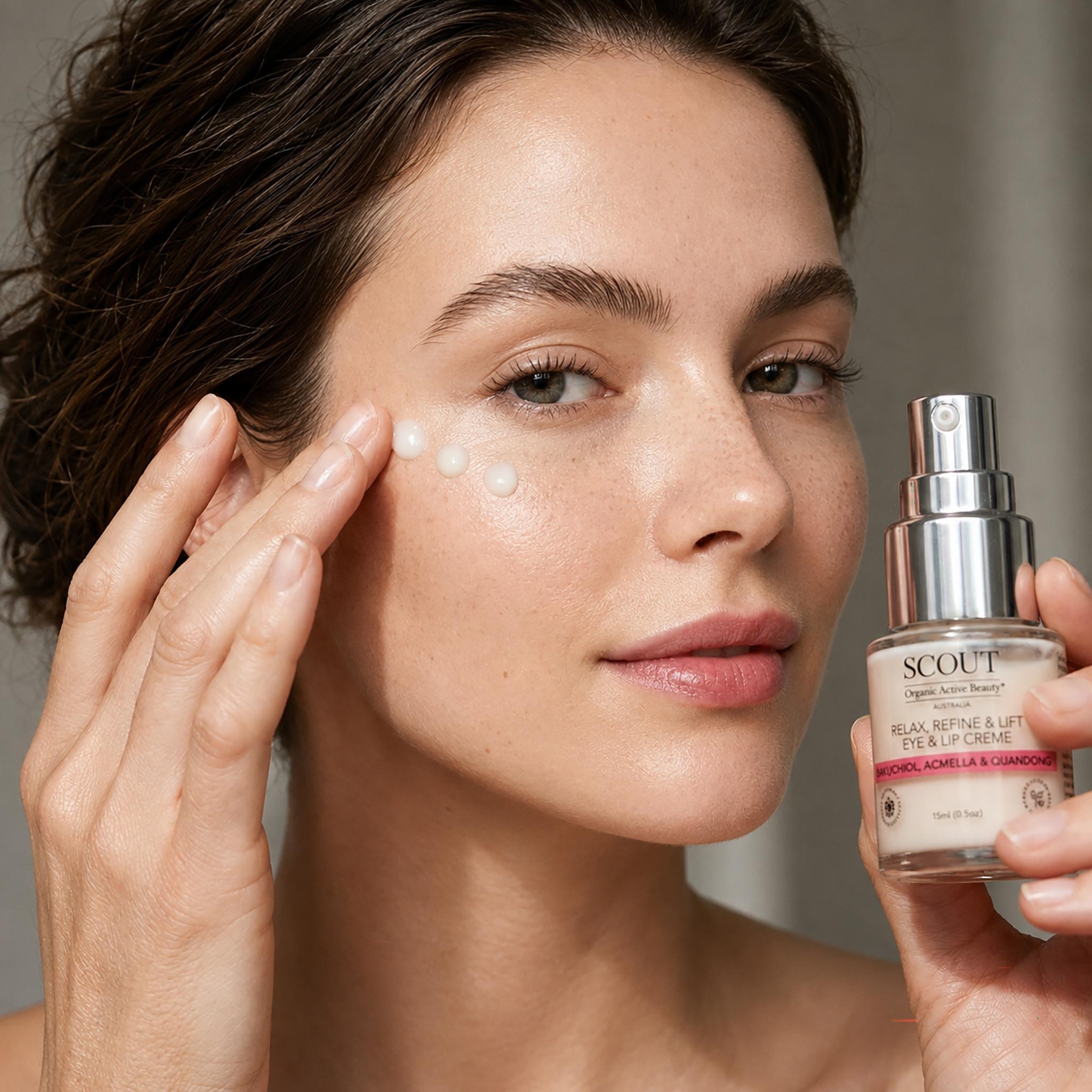 Relax + Refine + Lift Eye & Lip  Crème with Quandong + Acmella + Bakuchiol