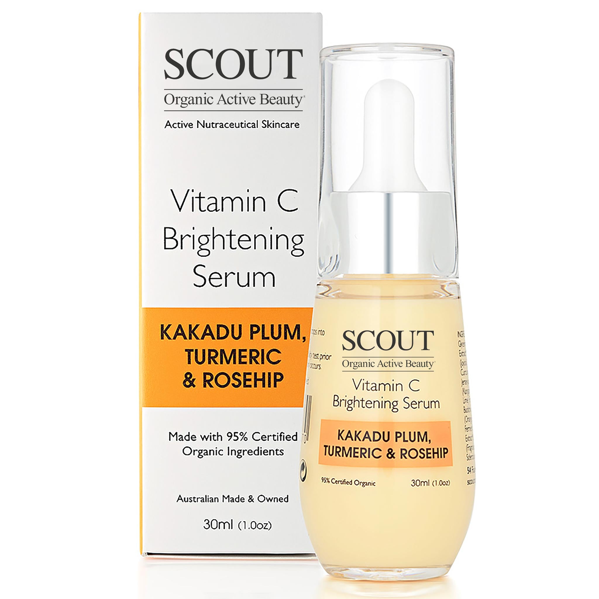 Vitamin C Brightening Serum with Kakadu Plum, Turmeric & Rosehip