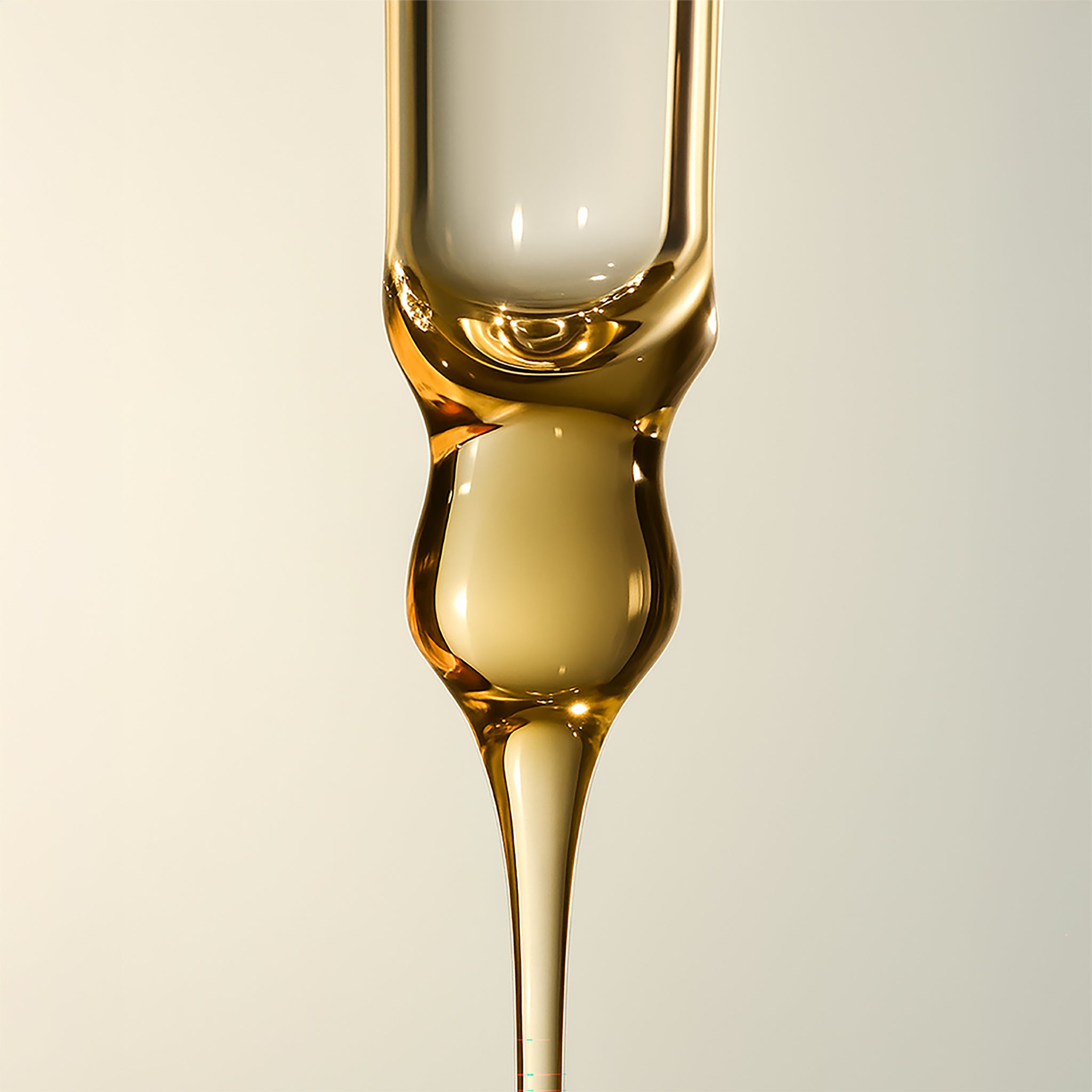 Close-up of a golden dropper from SCOUT Six Oils of Rejuvenation, showcasing the rich, hydrating formula designed to deeply nourish dry skin, restore moisture balance, and promote a radiant, healthy complexion.