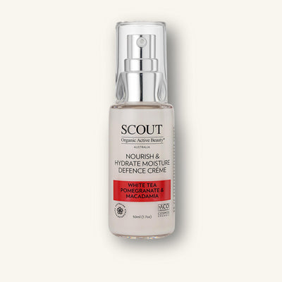 Nourish & Hydrate Moisture Defence Crème with White Tea, Pomegranate & Macadamia