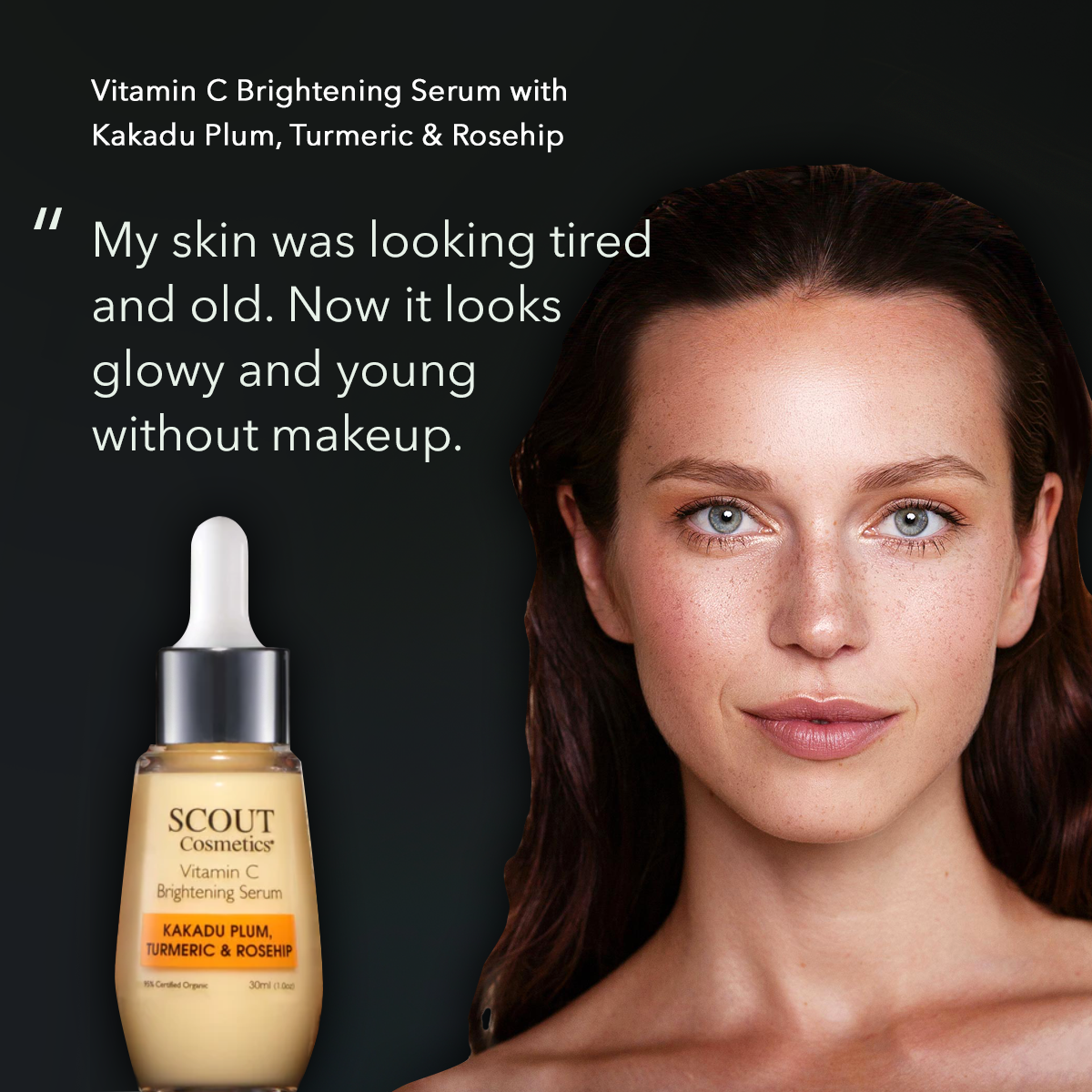 Vitamin C Brightening Serum with Kakadu Plum, Turmeric & Rosehip