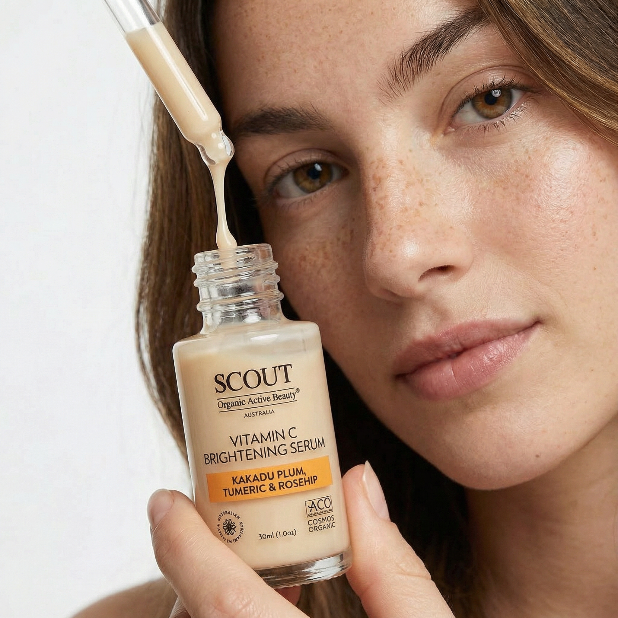 Vitamin C Brightening Serum with Kakadu Plum, Turmeric & Rosehip